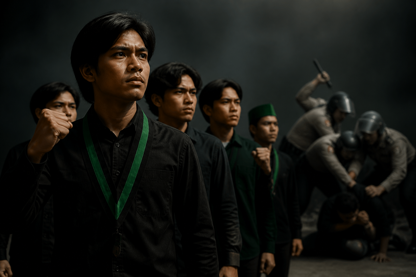 Solidaritas Sesama Kader, HMI Cabang Bone Mengutuk Keras Kekerasan Aparat Terhadap HMI Gowa Raya