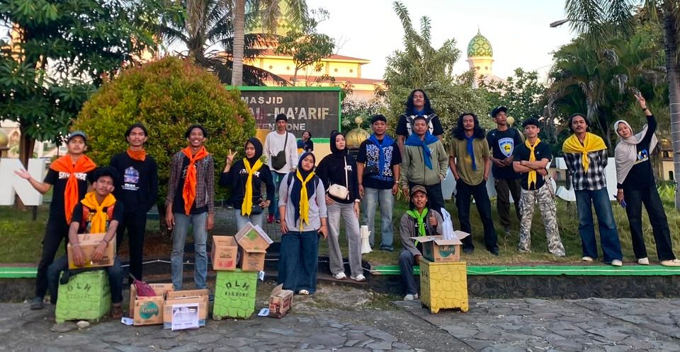 Peduli Kebakaran Pondok Tahfidz Raudhatul Qur'an, Gabungan 6 Lembaga Pecinta Alam di Bone Turun ke Jalan Galang Dana