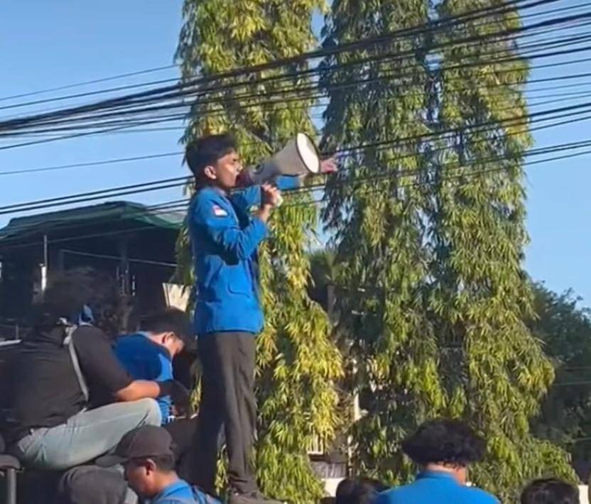 PMII dan Dema IAIN Bone Demo Soroti Antrean BBM dan Dugaan Mafia Subsidi