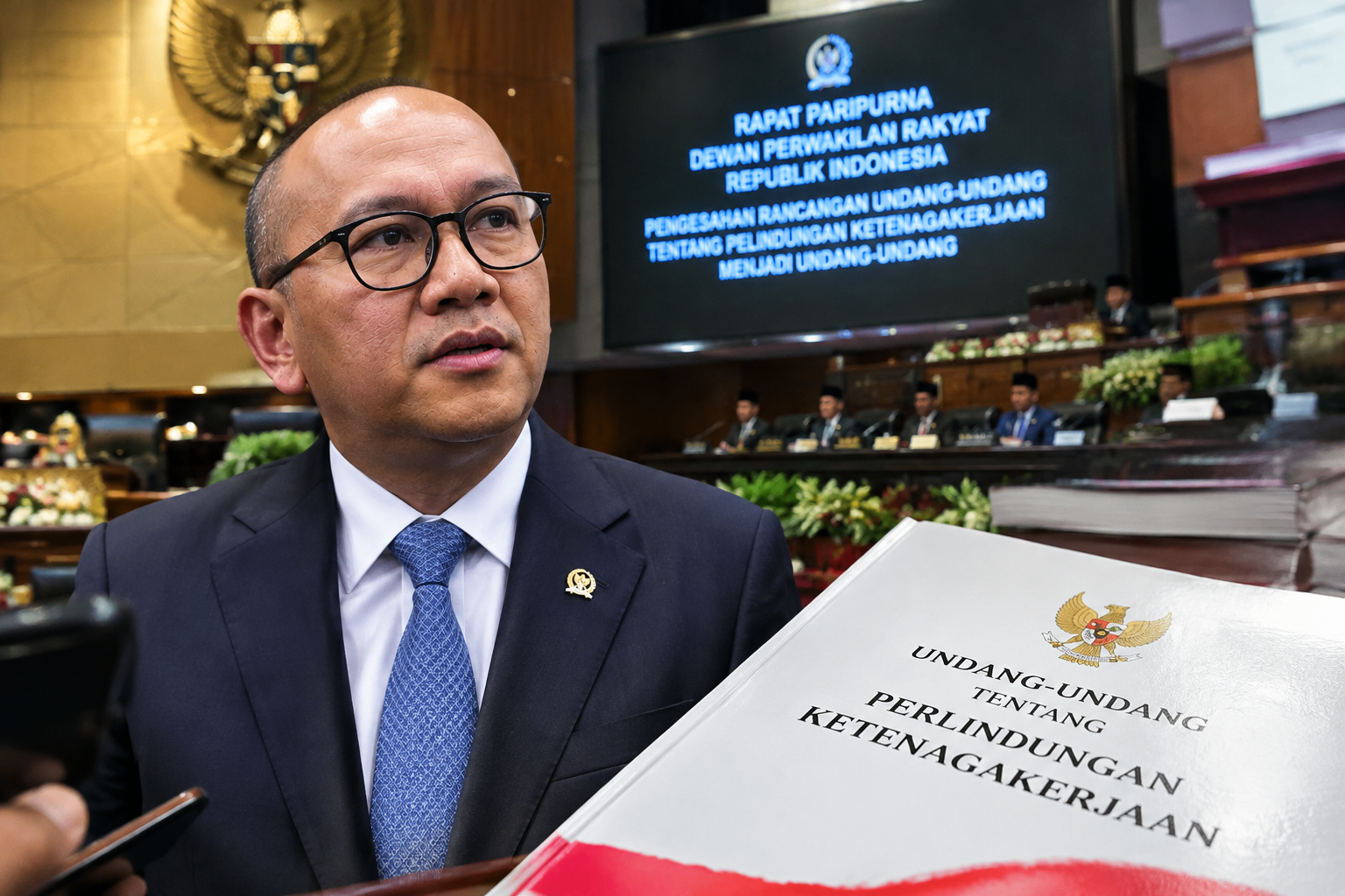 UU Pelindungan Ketenagakerjaan Resmi Disahkan, Rosan Tekankan Manfaat bagi Masyarakat