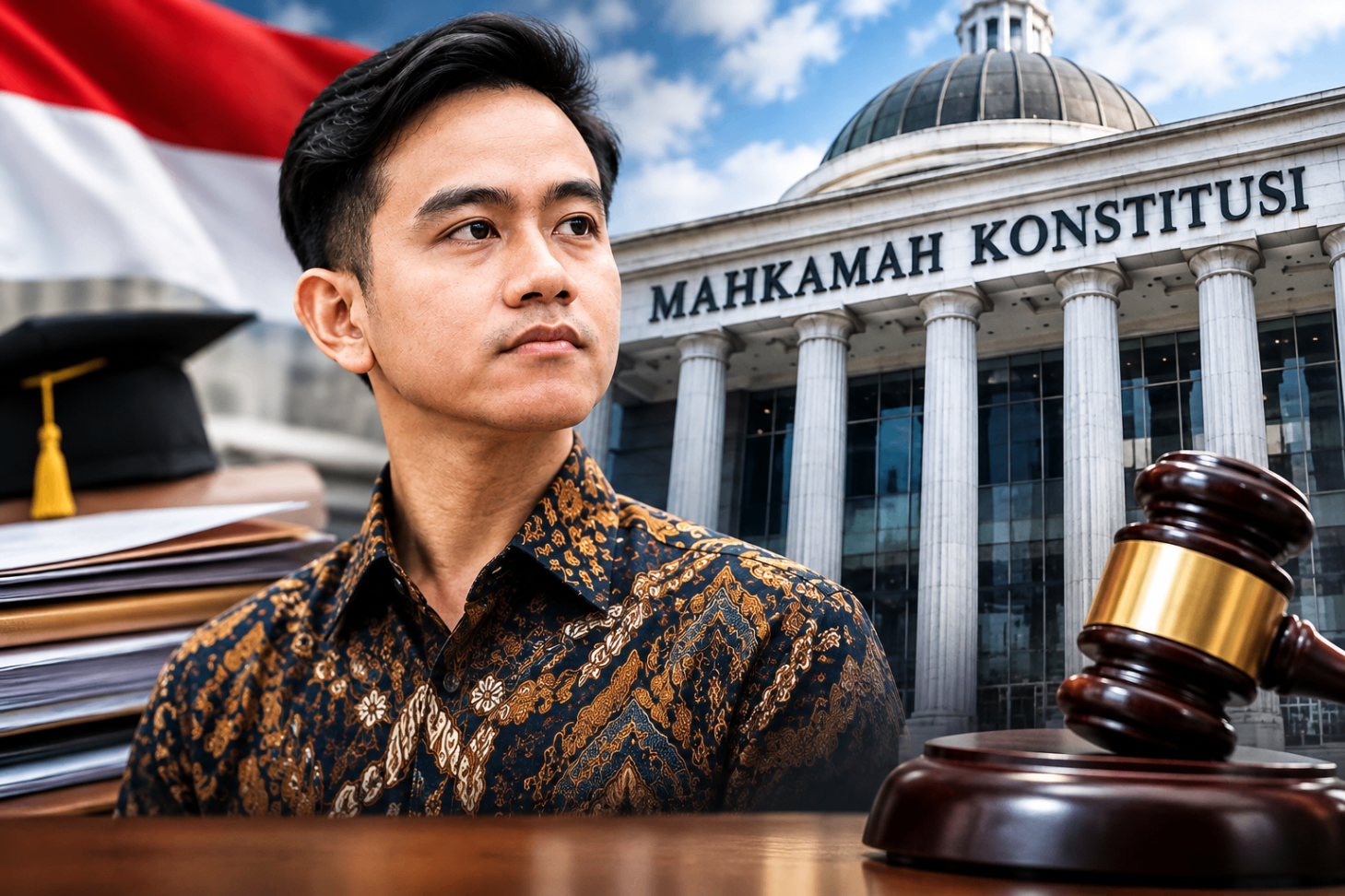 MK Tak Terima Gugatan Syarat Pendidikan Gibran, Ini Pertimbangannya