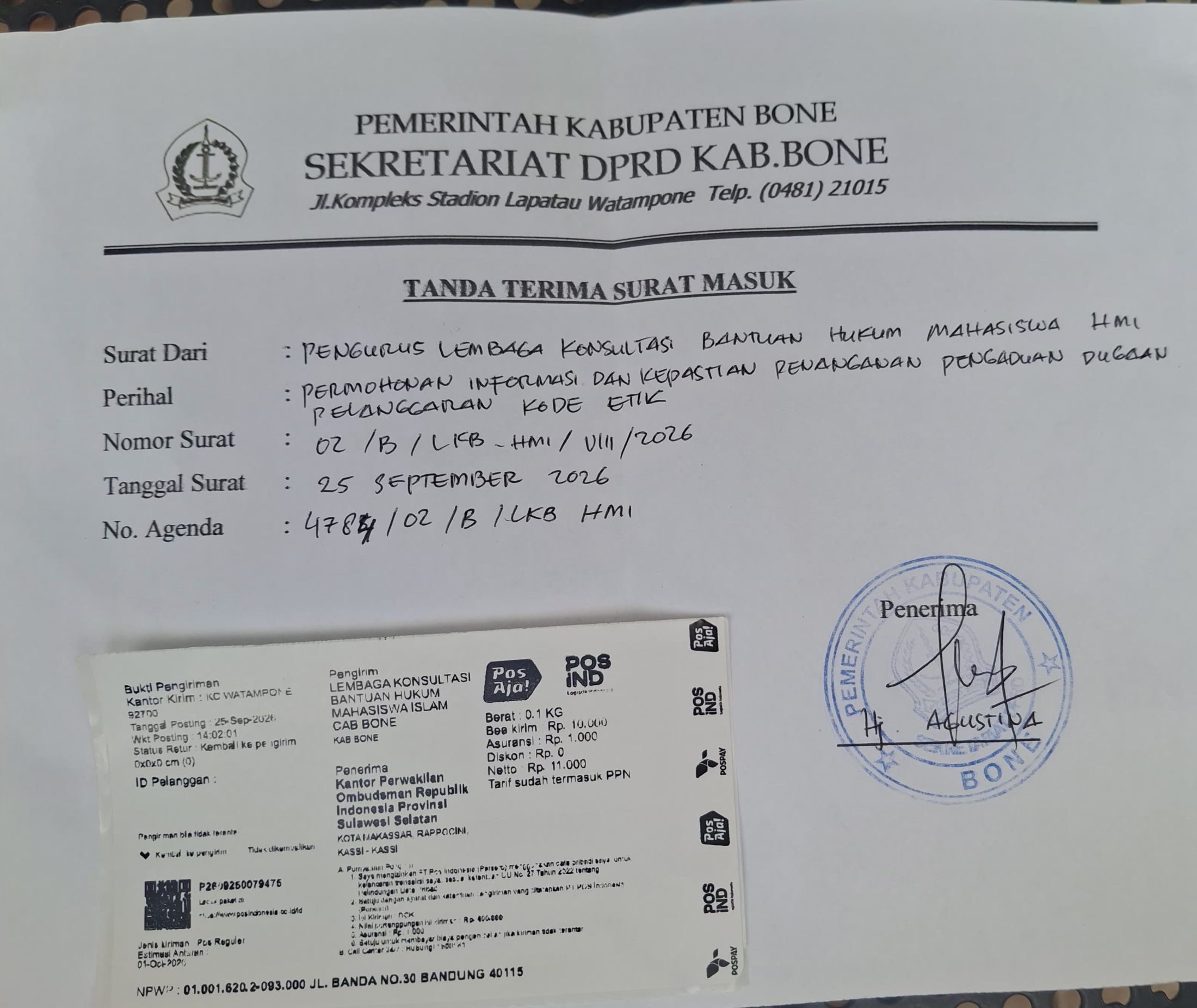 Kuasa Hukum Yuli Tagih Kejelasan Pengaduan ke BK DPRD Bone: Jika Ada Perkembangan, Harus Disampaikan Resmi